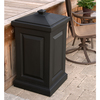 Mayne 45 gal Polyethylene Patio Storage Bin, Black 4835-B